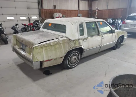 1989 Cadillac Deville from USA, damaged, VIN 1G6CD5153K4206887